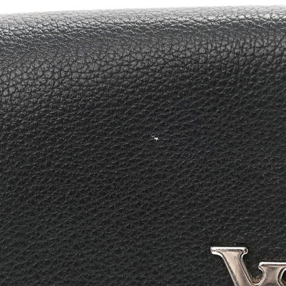 Louis Vuitton Soft Calfskin My Lockme Chain Pochette Black 11 of 11