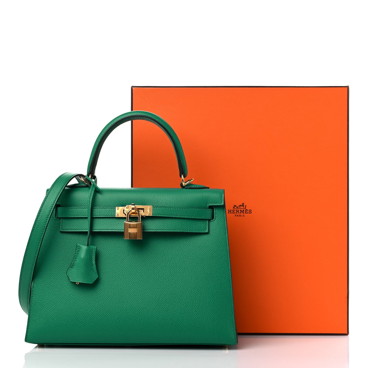 Epsom Kelly Sellier 25 Vert Jade