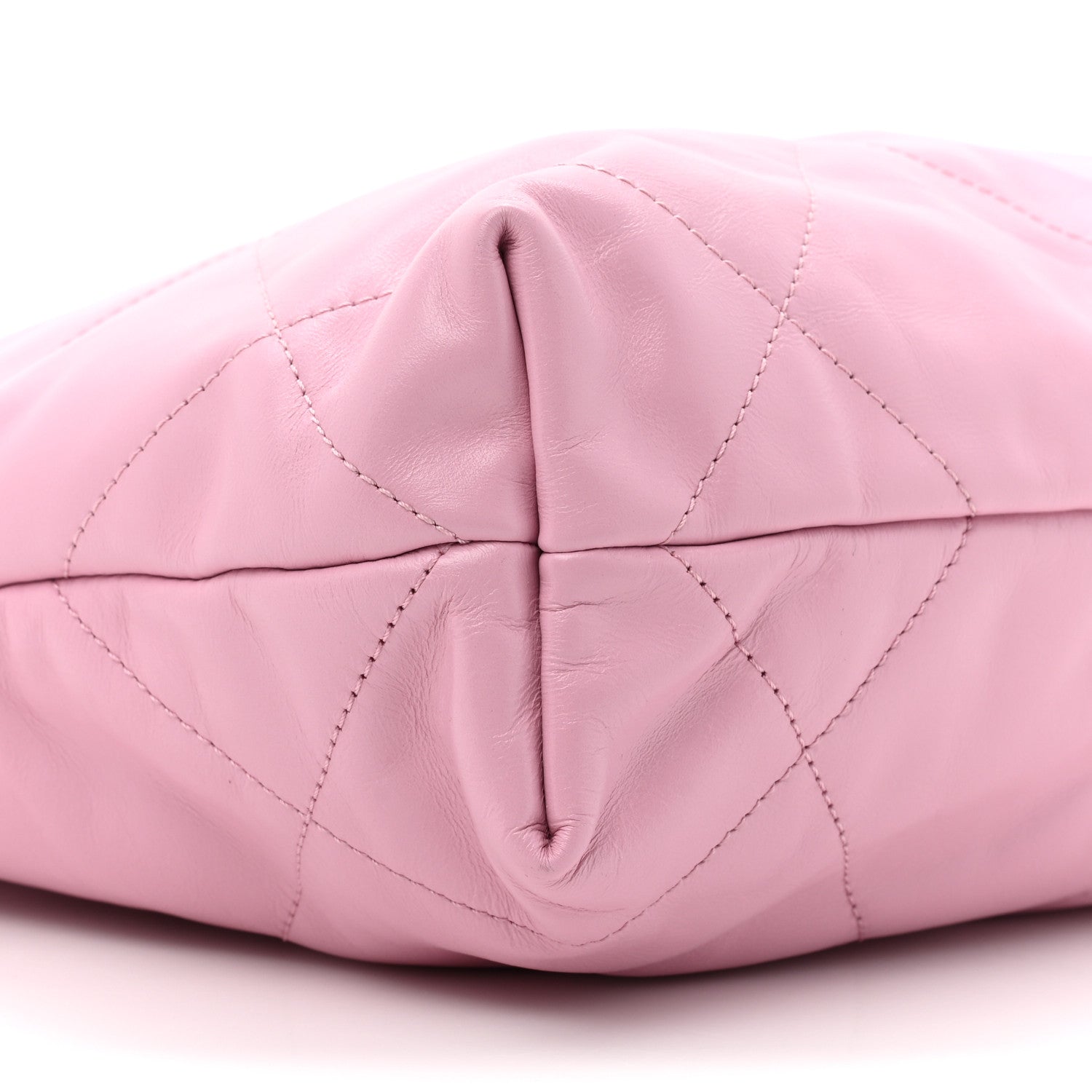 Chanel Shiny Calfskin Quilted Small Chanel 22 Pink 11 of 11
