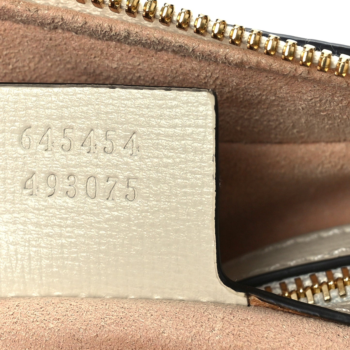 GG Supreme Monogram Small Horsebit 1955 Shoulder Bag Beige Mystic White