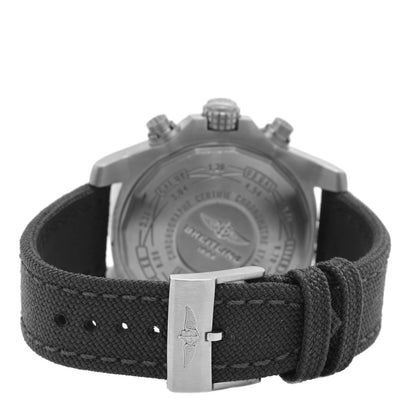 Breitling Titanium Nylon 44mm Avenger Bandit Chronograph Automatic Watch Grey E13383 3 of 4