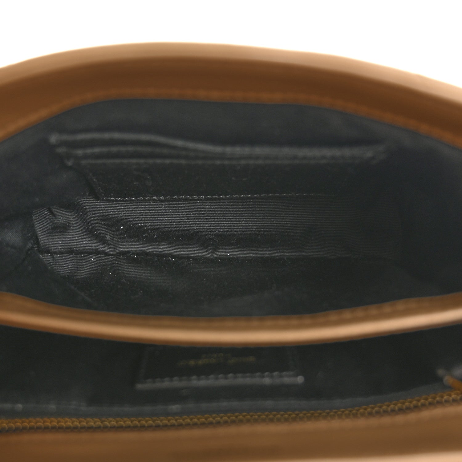 Saint Laurent Calfskin Y Quilted Monogram Toy Loulou Crossbody Bag Natural Tan 5 of 10