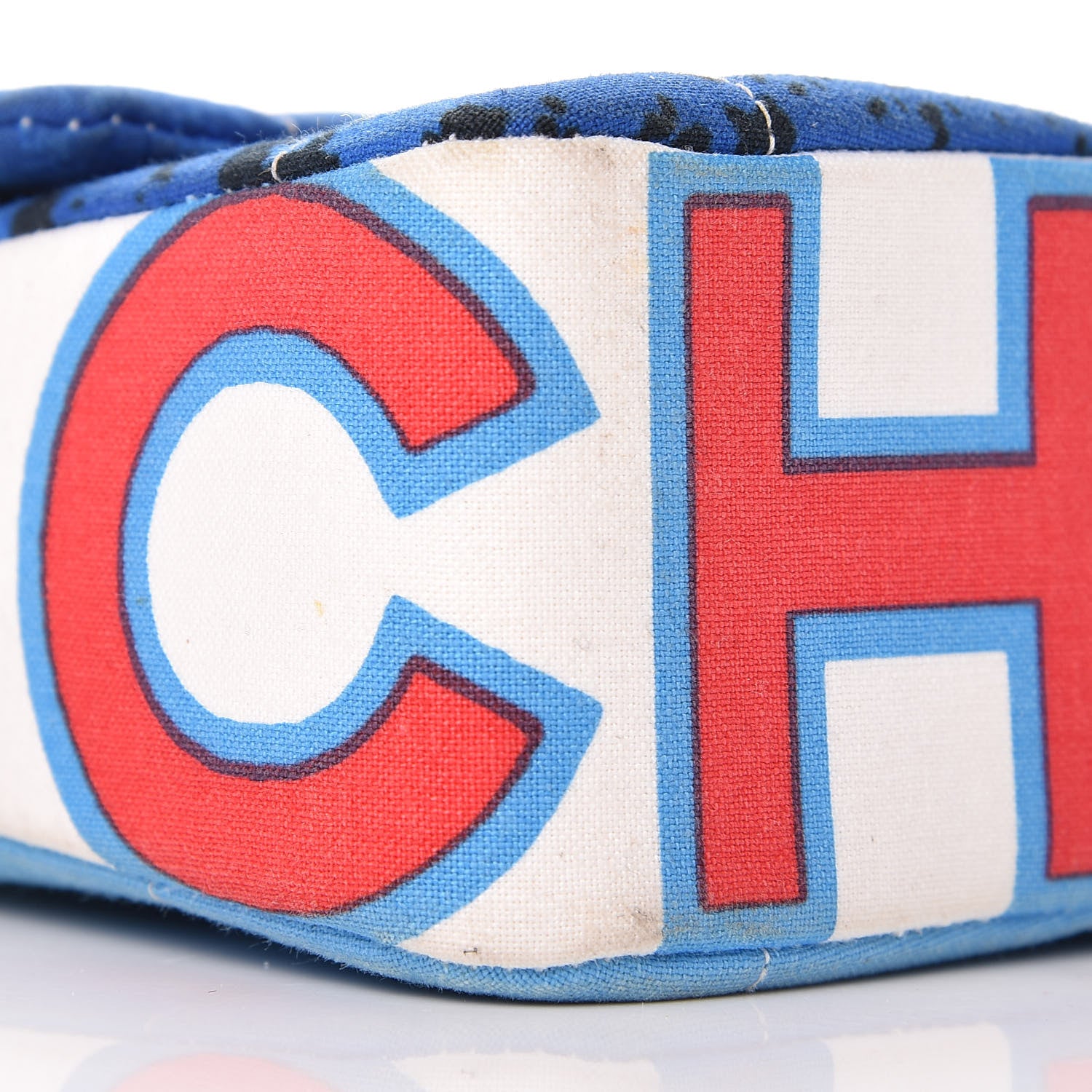 Chanel Canvas Square Quilted Surf Flap Multicolor 8 of 23