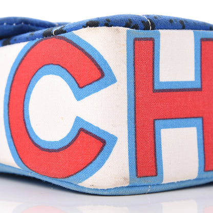 Chanel Canvas Square Quilted Surf Flap Multicolor 8 of 23