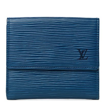 Louis Vuitton Epi Elise Wallet Myrtille 1 of 19