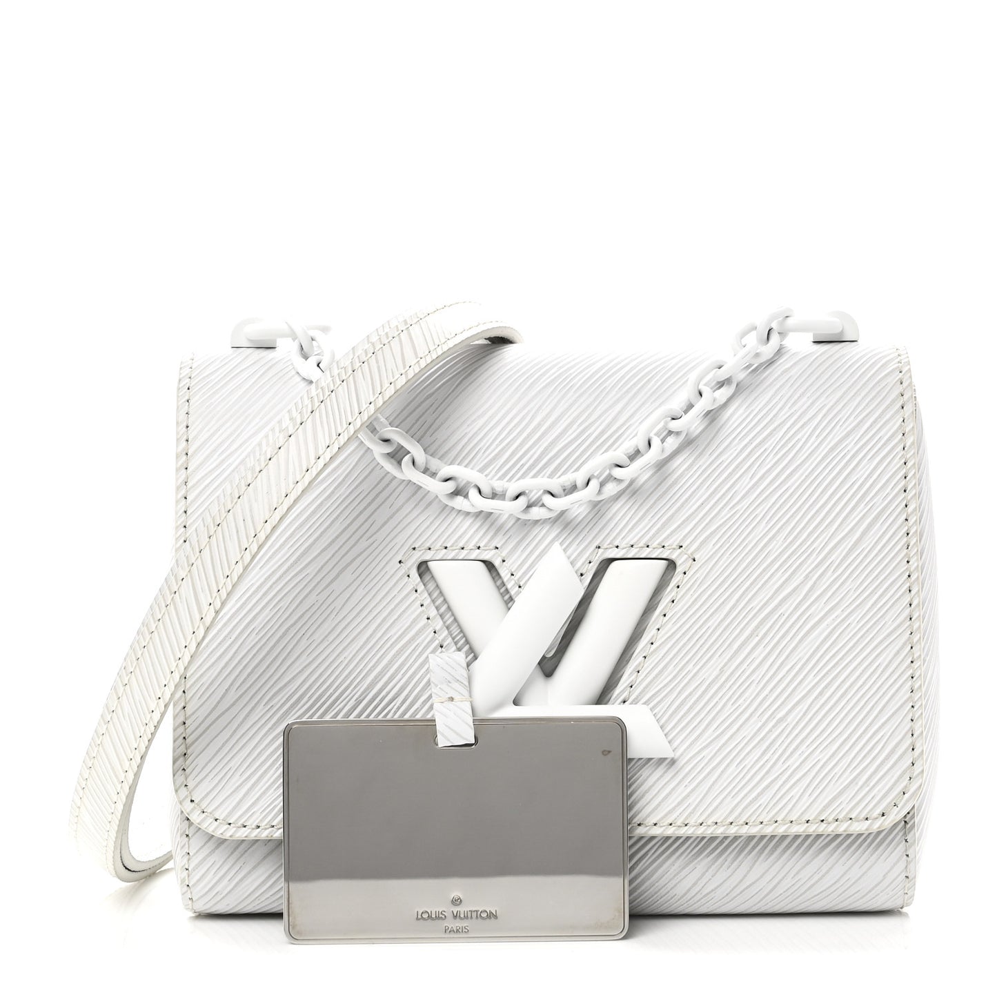 Epi Twist Shoulder Bag PM Matte White