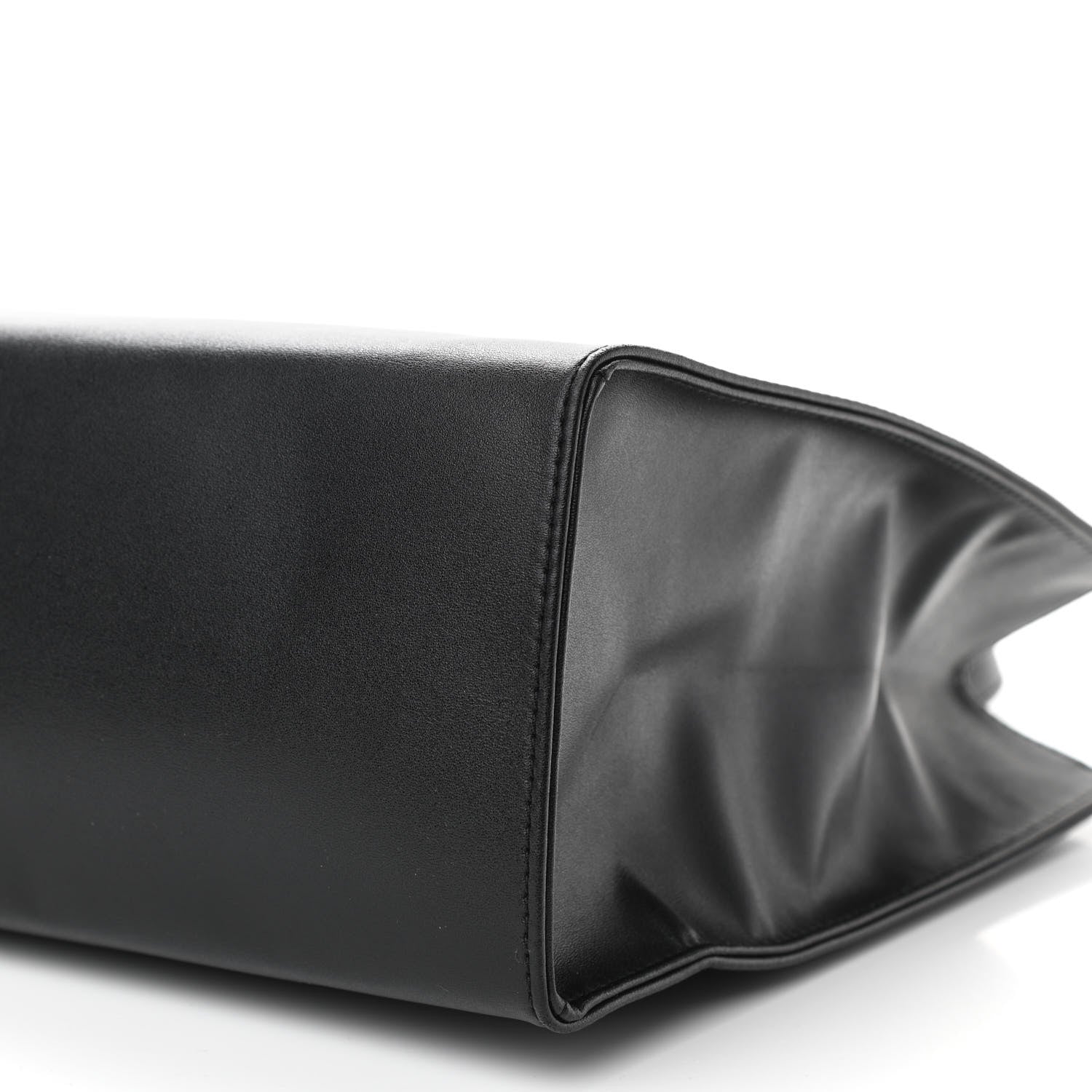 Telfar Vegan Leather Medium Shopping Bag Black 10 of 10