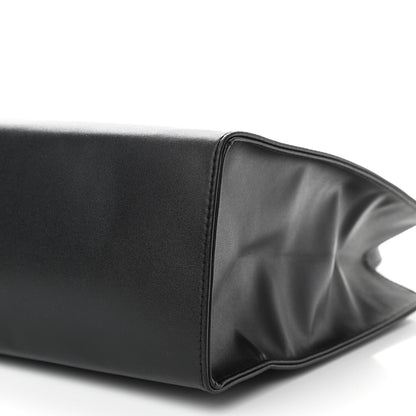 Telfar Vegan Leather Medium Shopping Bag Black 10 of 10