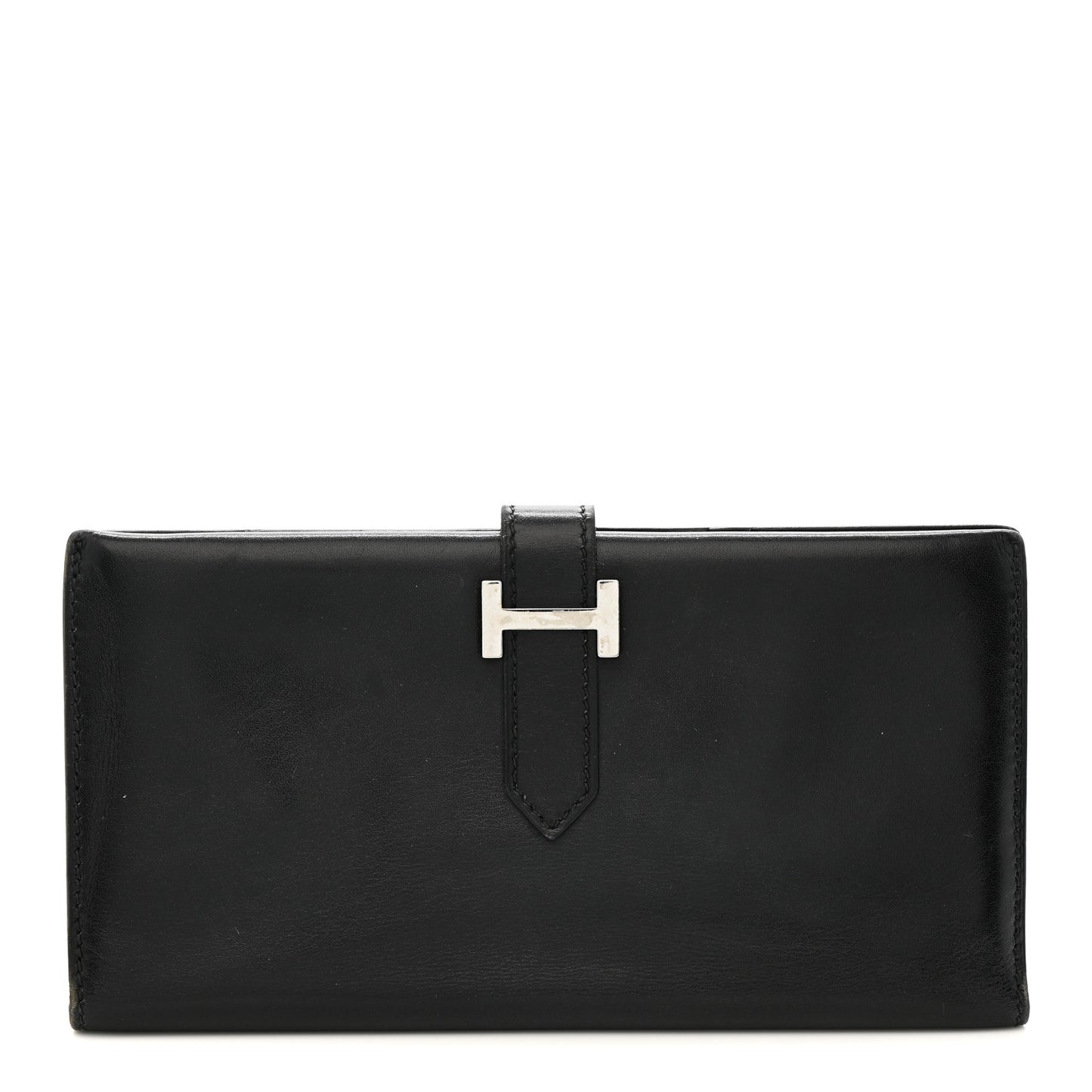 Box Bearn Gusset Wallet Black
