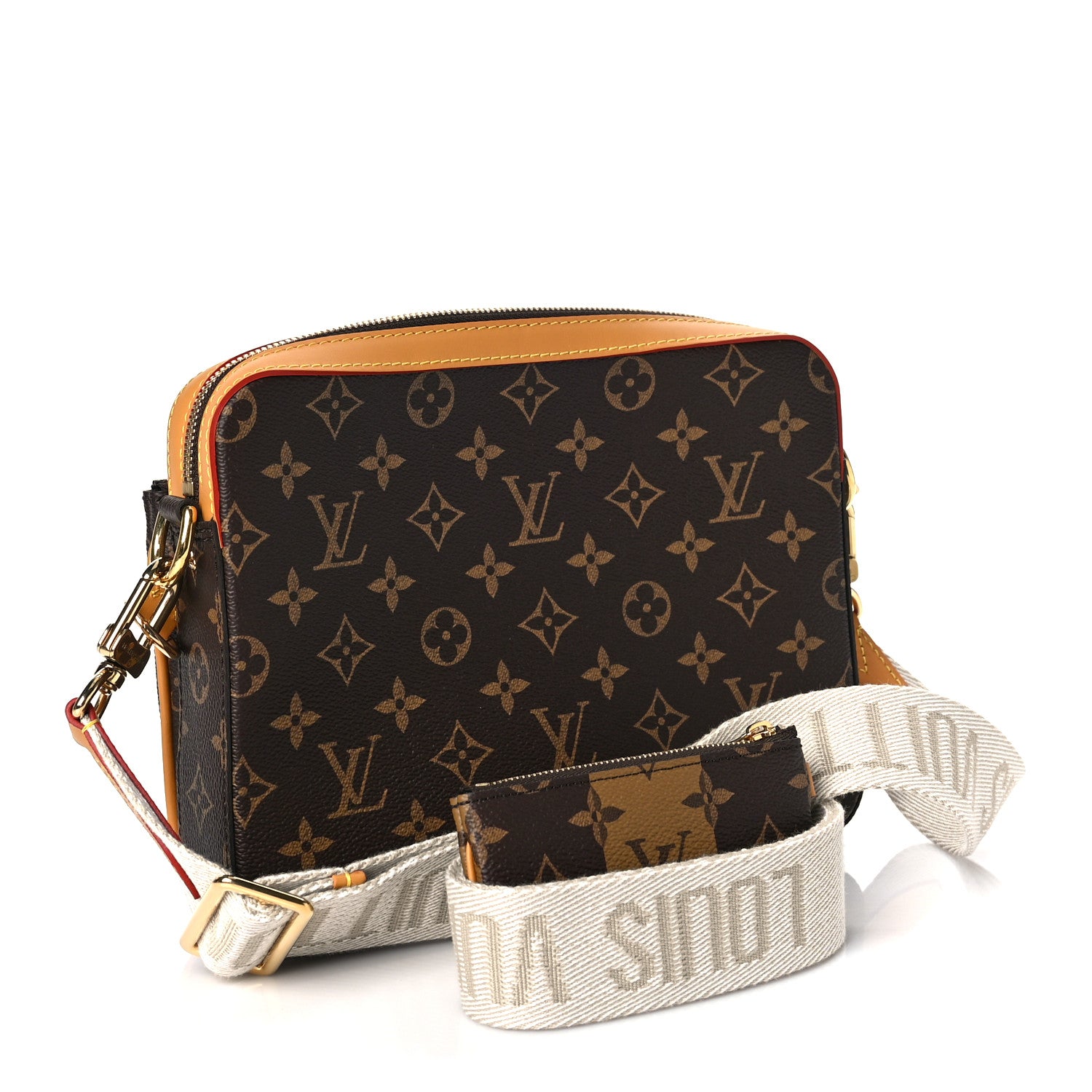 Louis Vuitton X NIGO Reverse Monogram Stripes Trio Messenger