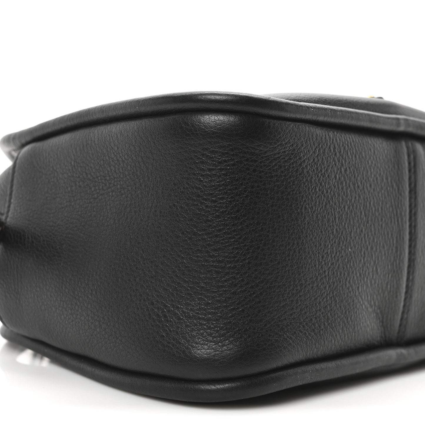Soft Calfskin Darling Shoulder Bag Black