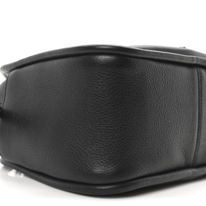 Prada Soft Calfskin Darling Shoulder Bag Black 8 of 9
