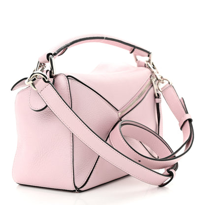 Loewe Calfskin Small Puzzle Bag Icy Pink 3 of 9