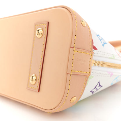 Louis Vuitton LV x TM Monogram Multicolor Alma BB White 9 of 10