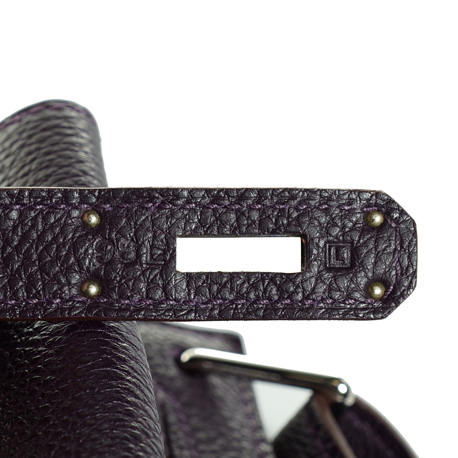 Hermes Togo So Kelly 26 Raisin 9 of 14