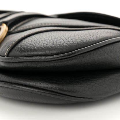 Christian Dior Calfskin Double Saddle Bag Black 10 of 11