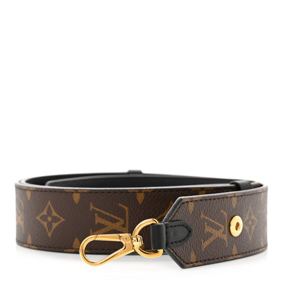 Louis Vuitton Monogram Adjustable Bandouliere Shoulder Strap Black 1 of 5