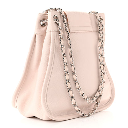 Chanel Calfskin Mademoiselle Shoulder Bag Light Pink 3 of 15