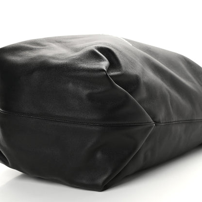 Saint Laurent Lambskin Teddy Bucket Bag Black 8 of 8