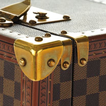 Louis Vuitton Damier Ebene Boite Flacons Beauty Train Trunk Case 10 of 17