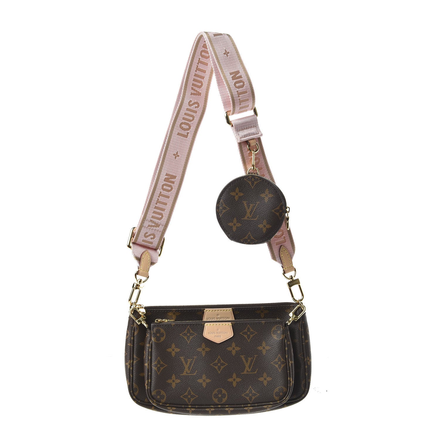 Louis Vuitton Monogram Multi Pochette Accessories Rose Clair 1 of 12