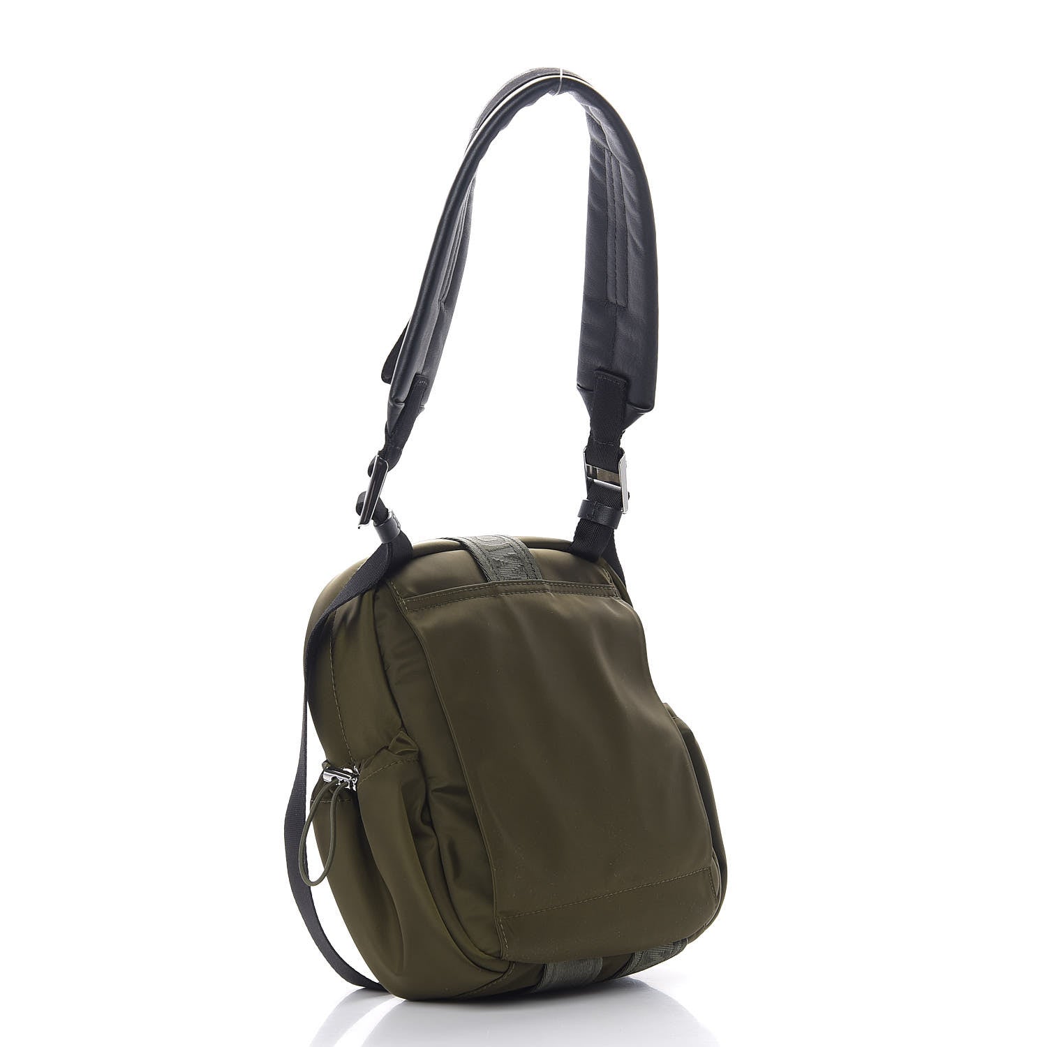 MCM Nylon Jemison Crossbody Loden Green 2 of 8