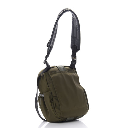 MCM Nylon Jemison Crossbody Loden Green 2 of 8