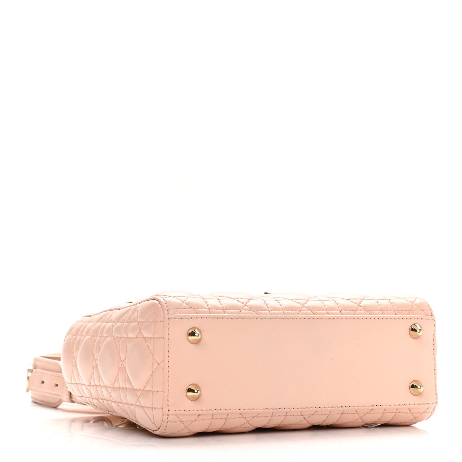 Christian Dior Lambskin Cannage Small Lucky Badges My Lady Dior Pink 4 of 11