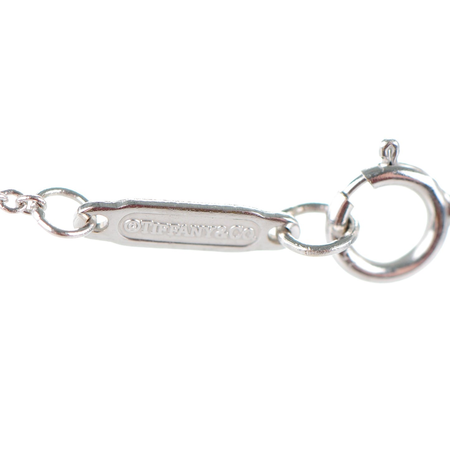 18K White Gold Diamond Mini Metro Horseshoe Pendant Necklace