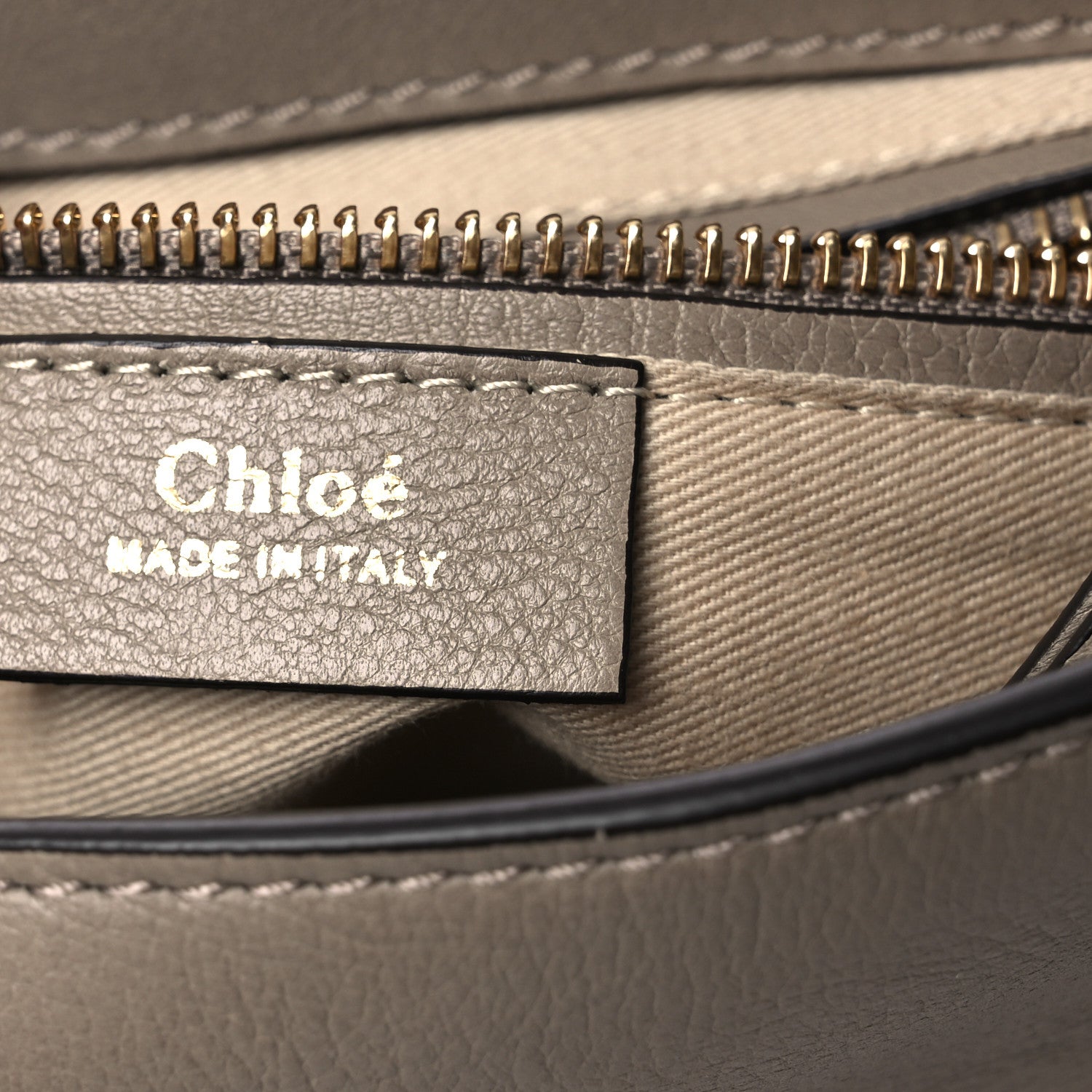 Chloe Suede Calfskin Medium Faye Backpack Motty Grey 5 of 9
