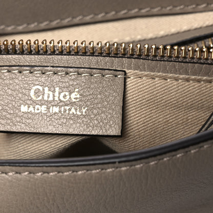 Chloe Suede Calfskin Medium Faye Backpack Motty Grey 5 of 9