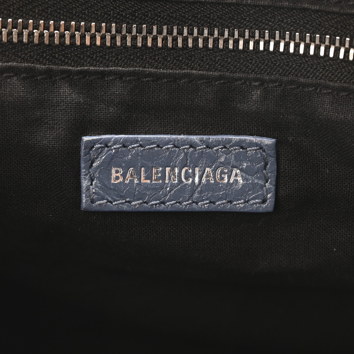 Balenciaga Agneau Classic Silver Hardware S City Bleu Persan 7 of 12