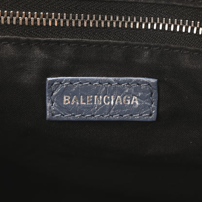 Balenciaga Agneau Classic Silver Hardware S City Bleu Persan 7 of 12