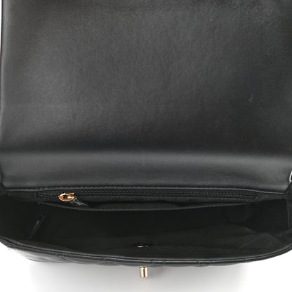 Chanel Calfskin Quilted Bolero De Chanel Flap Bag Black 5 of 11