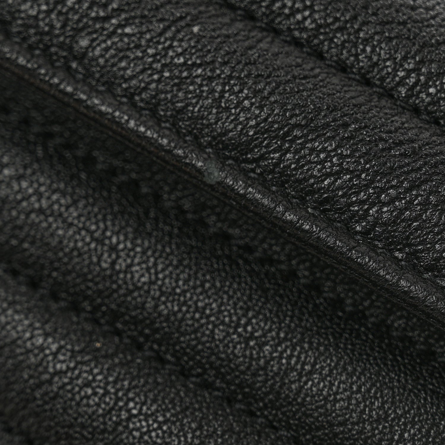 Saint Laurent Sheepskin Matelasse Chevron Monogram Medium College Bag Black 12 of 12