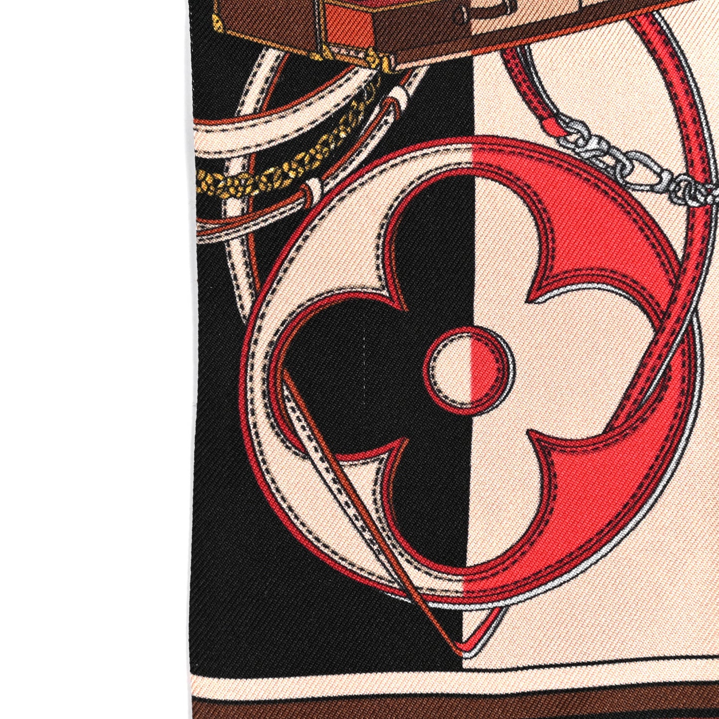 Silk Monogram All In LV Bandeau Brown