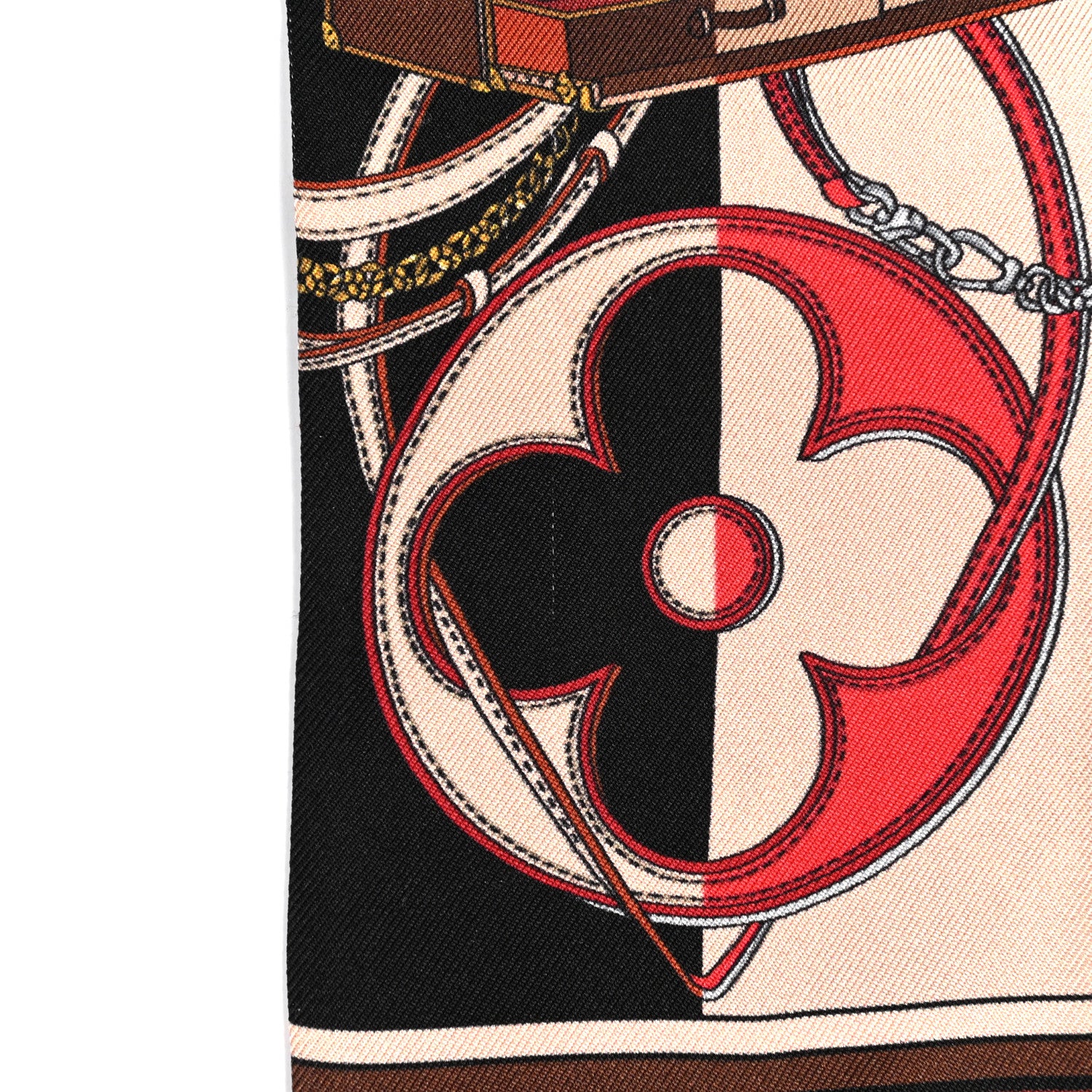 Louis Vuitton Silk Monogram All In LV Bandeau Brown 5 of 6
