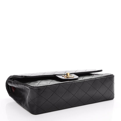 Chanel Lambskin Quilted Medium Double Flap Black 5 of 8