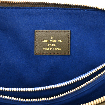 Louis Vuitton Lambskin Embossed Monogram Coussin MM Khaki 7 of 10