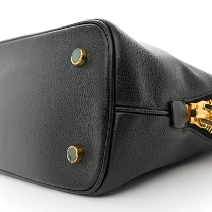 Tom Ford Pebbled Calfskin Medium Jennifer Zip Tote Black 10 of 12
