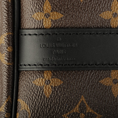Louis Vuitton Monogram Macassar Keepall Bandouliere 55 5 of 8