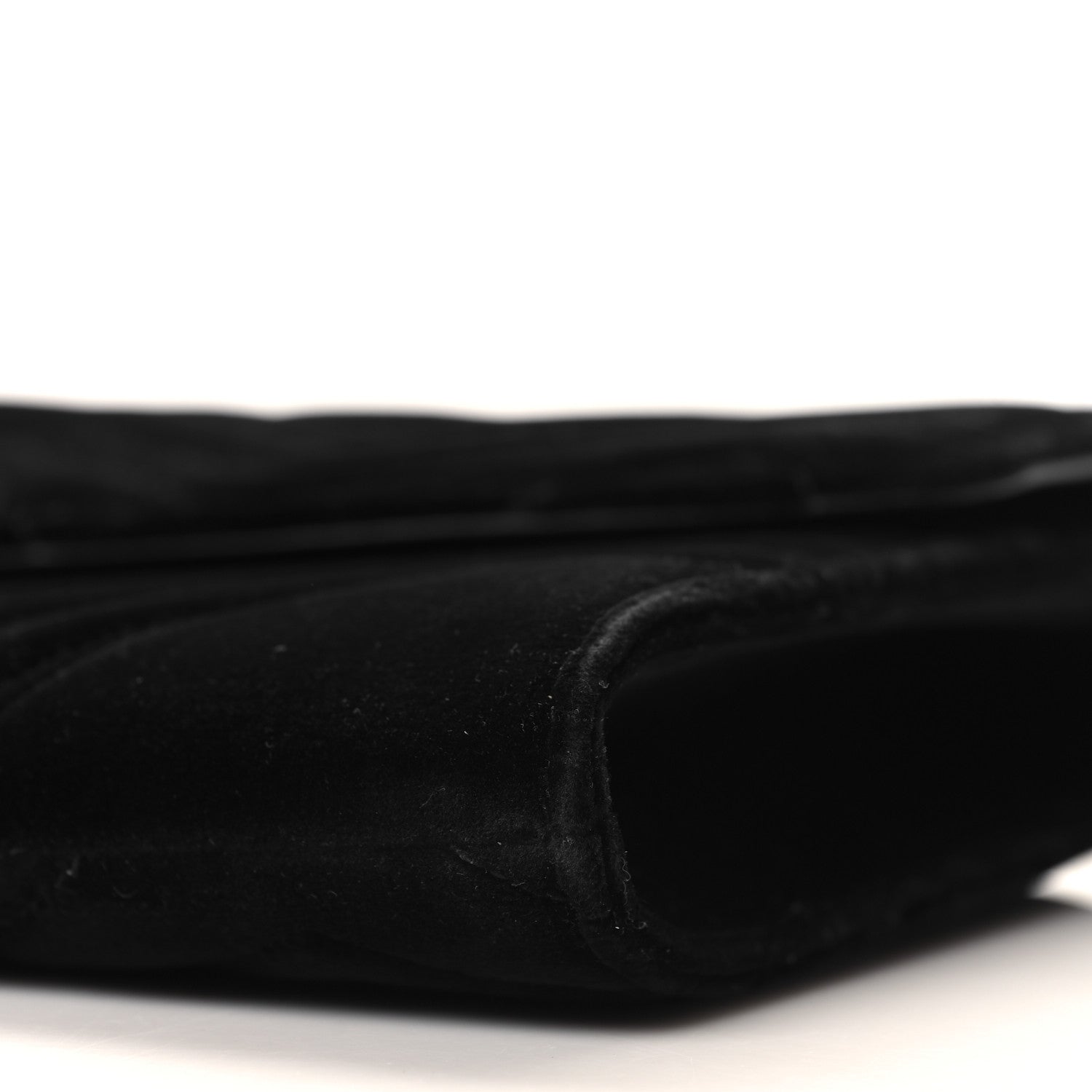 Gucci Velvet Matelasse GG Marmont Clutch Black 10 of 10