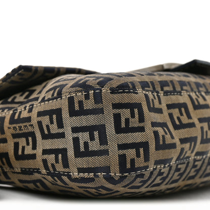 Fendi Zucchino Baguette Navy 9 of 10