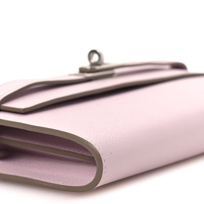 Hermes Evercolor Kelly To Go Wallet Mauve Pale 9 of 12