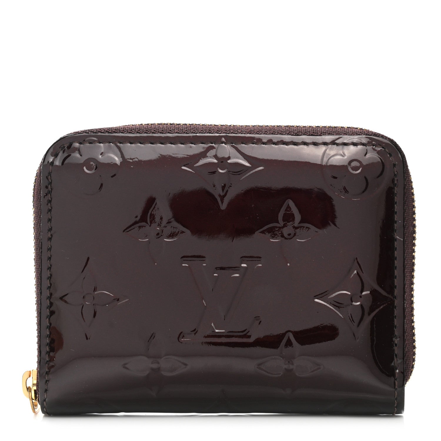 Louis Vuitton Vernis Zippy Coin Purse Wallet Amarante 1 of 8