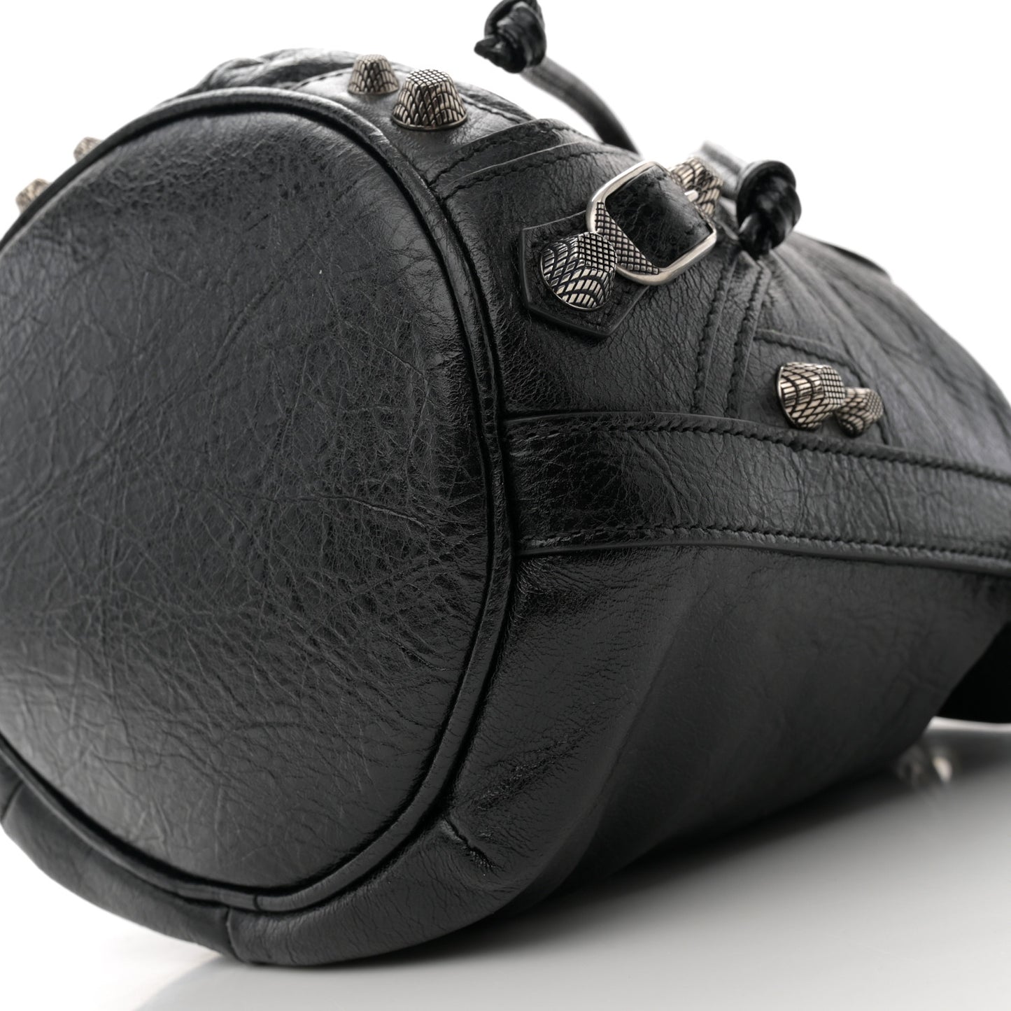 Agneau Arena Le Cagole Bucket Bag XS Black