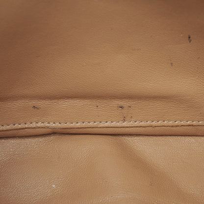 Chanel Lambskin Quilted Maxi Single Flap Beige 8 of 16