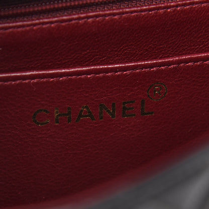 Chanel Lambskin Quilted Medium Single Flap Black 6 of 10