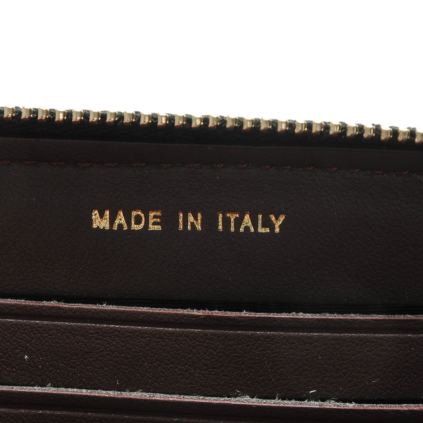 Aged Calfskin Quilted Small Lucky Charms 2.55 Reissue Zip Around Wallet Black