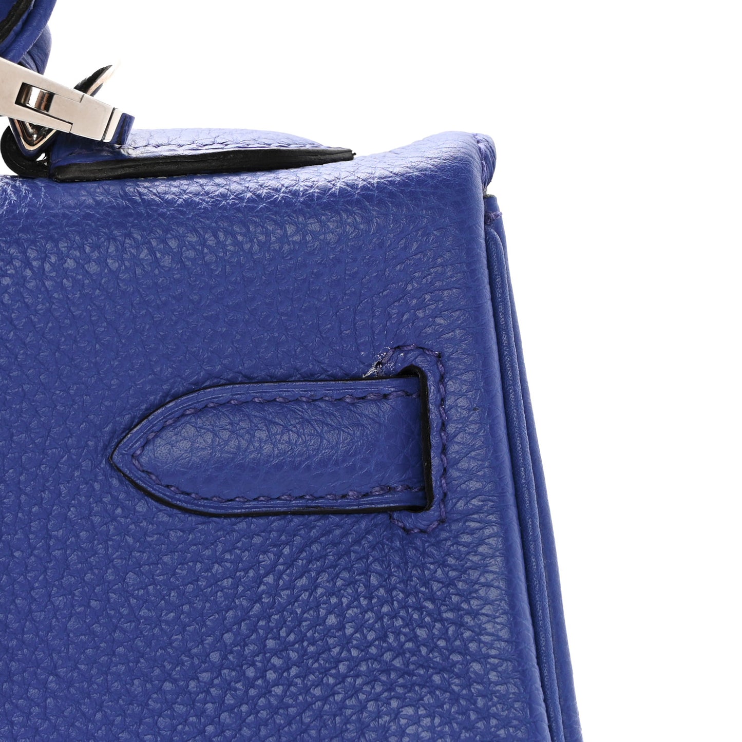 Togo Kelly Retourne 32 Bleu Electrique